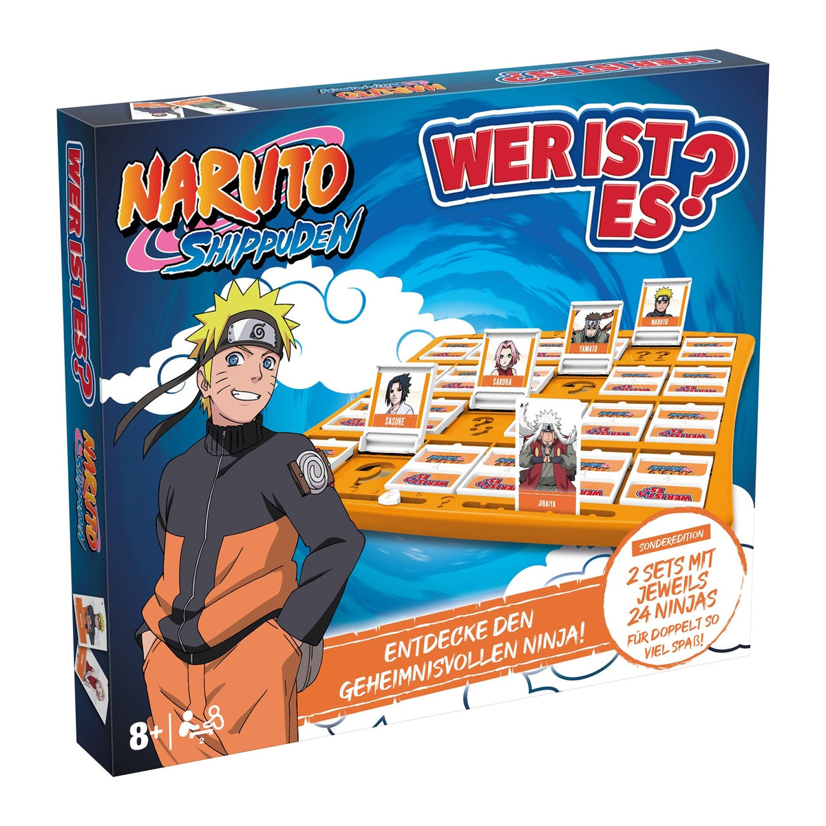 Produktbild Naruto Brettspiel Wer ist es Berühmte Gebäude *Deutsche Version*