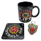 Image produit Stranger Things Set mug, sous-verre et porte-clé Hellfire