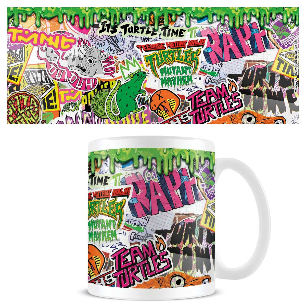 Image produit Teenage Mutant Ninja Turtles : Mutant Mayhem Mug Graffiti
