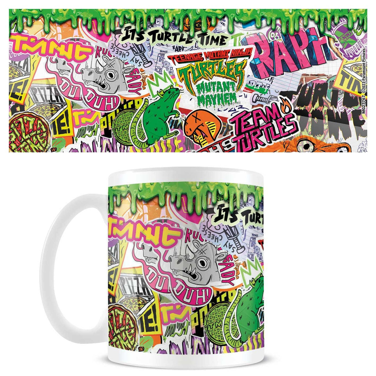 Image produit Teenage Mutant Ninja Turtles : Mutant Mayhem Mug Graffiti