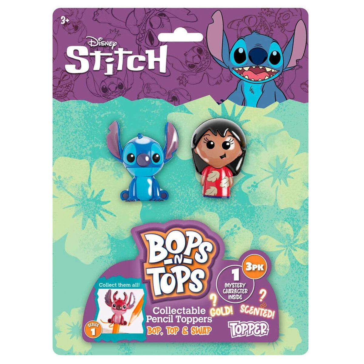 Immagine del prodotto Lilo & Stitch blister con 3 figure portapenne