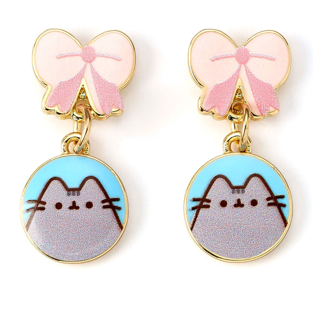 Produktbild Pusheen Drop Ohrringe Pink Bows