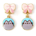 Produktbild Pusheen Drop Ohrringe Pink Bows