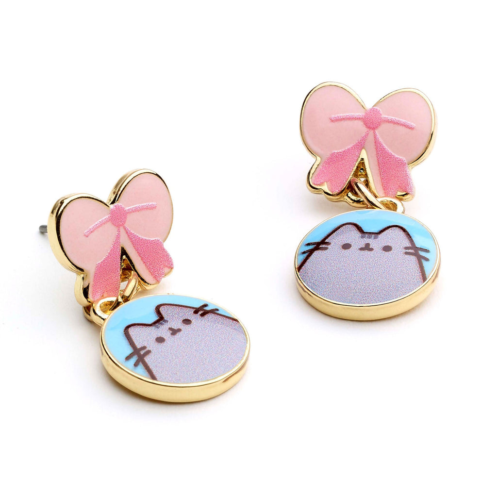 Produktbild Pusheen Drop Ohrringe Pink Bows