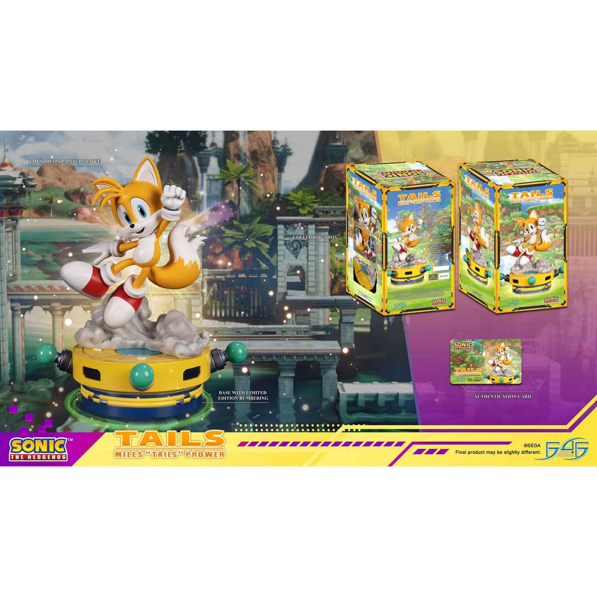 Immagine del prodotto Sonic the Hedgehog Statua Tails 36 cm