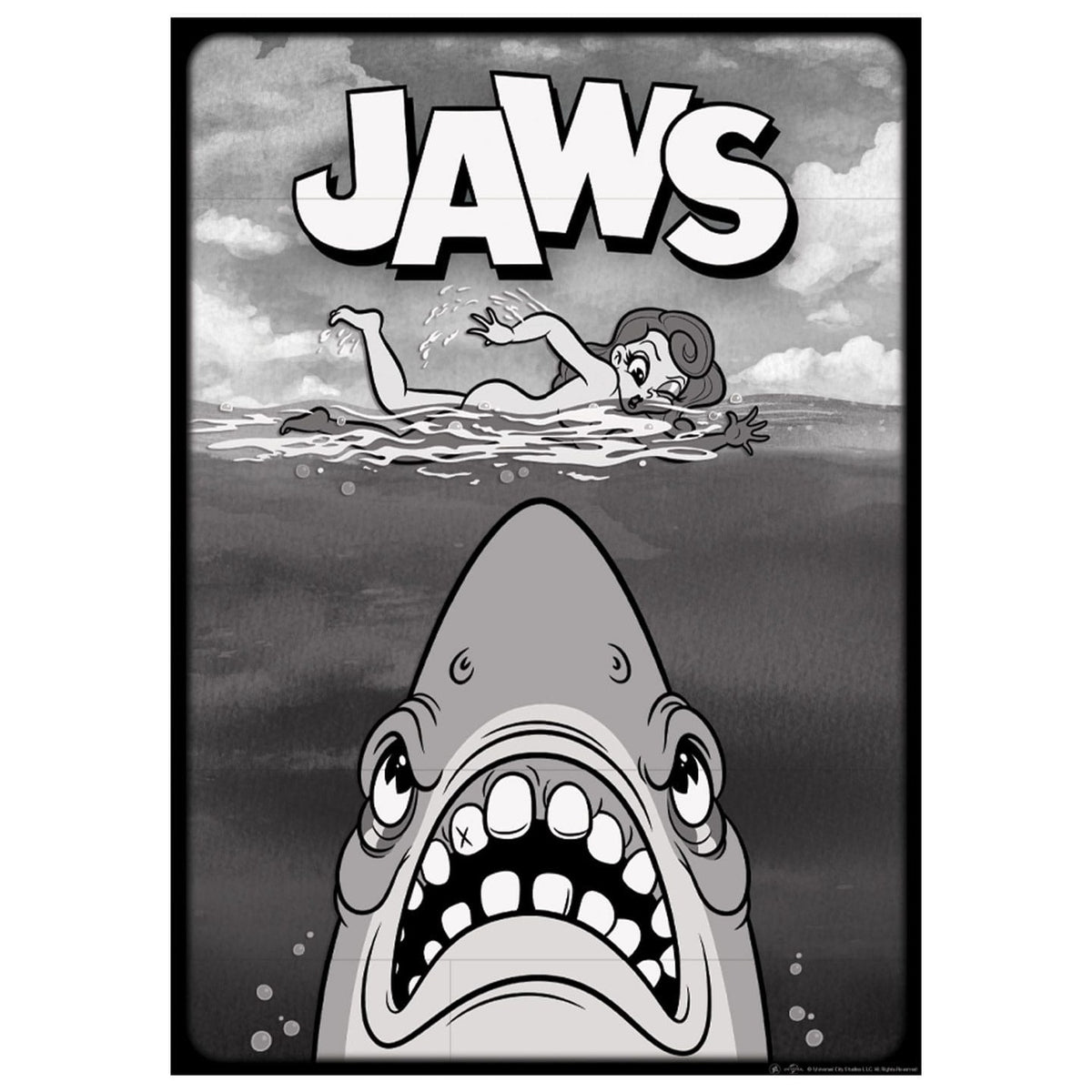 Image produit Jaws Impression d’art Édition Limitée 42 x 30 cm