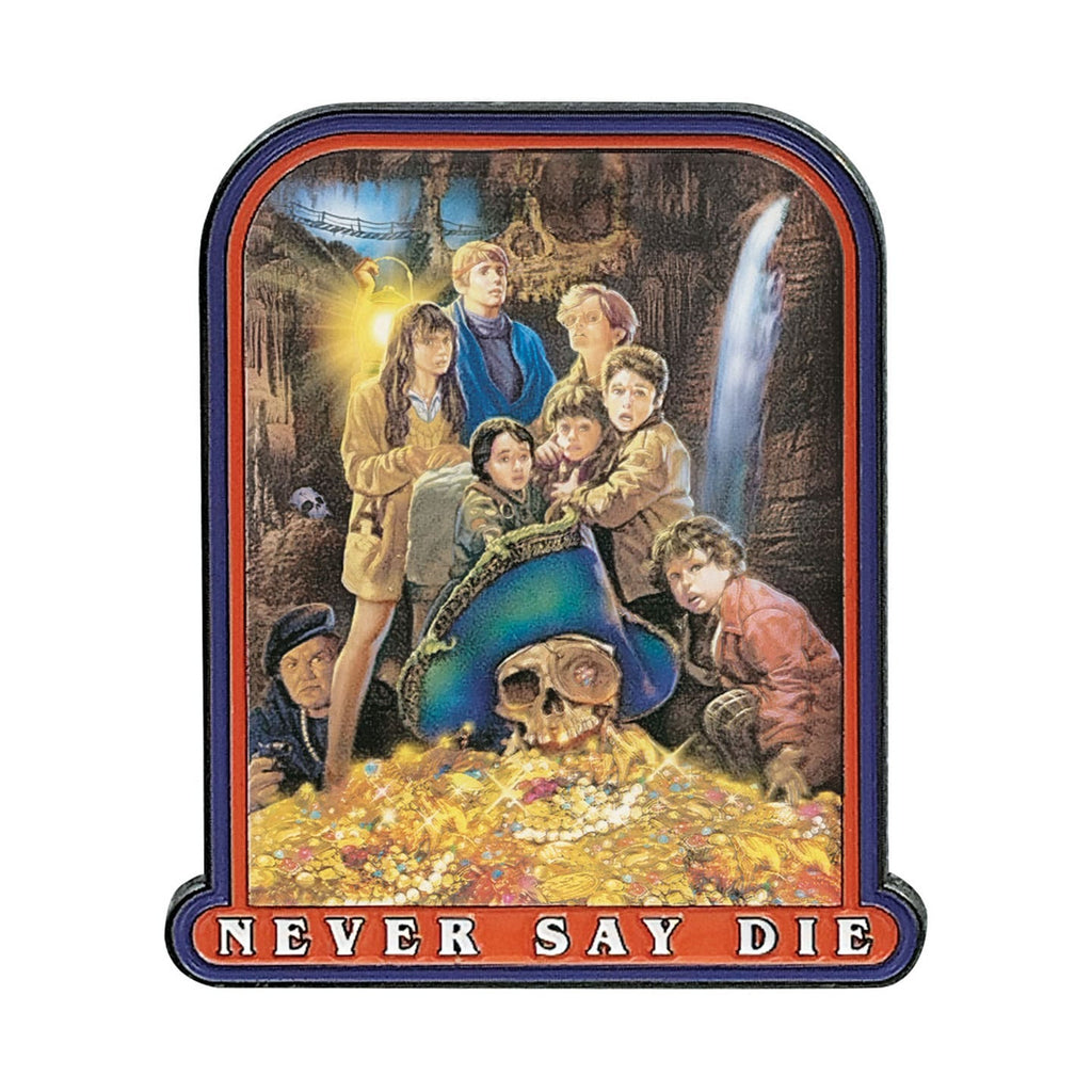 Immagine del prodotto I Goonies Spilla 40th Anniversary Never Say Die