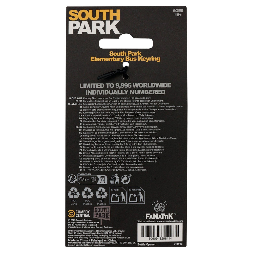 Image produit Porte-clés South Park School Bus Édition Limitée