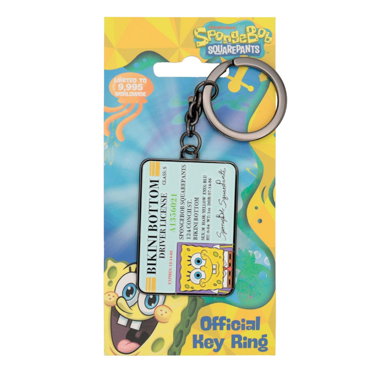 Immagine del prodotto Portachiavi SpongeBob SquarePants Driver License Limited Edition