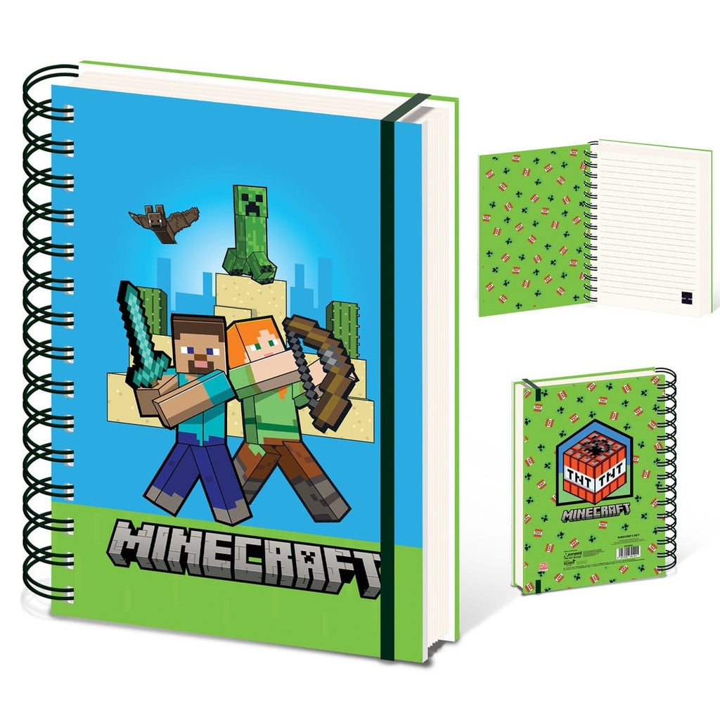 Immagine del prodotto Taccuino a spirale Minecraft A5