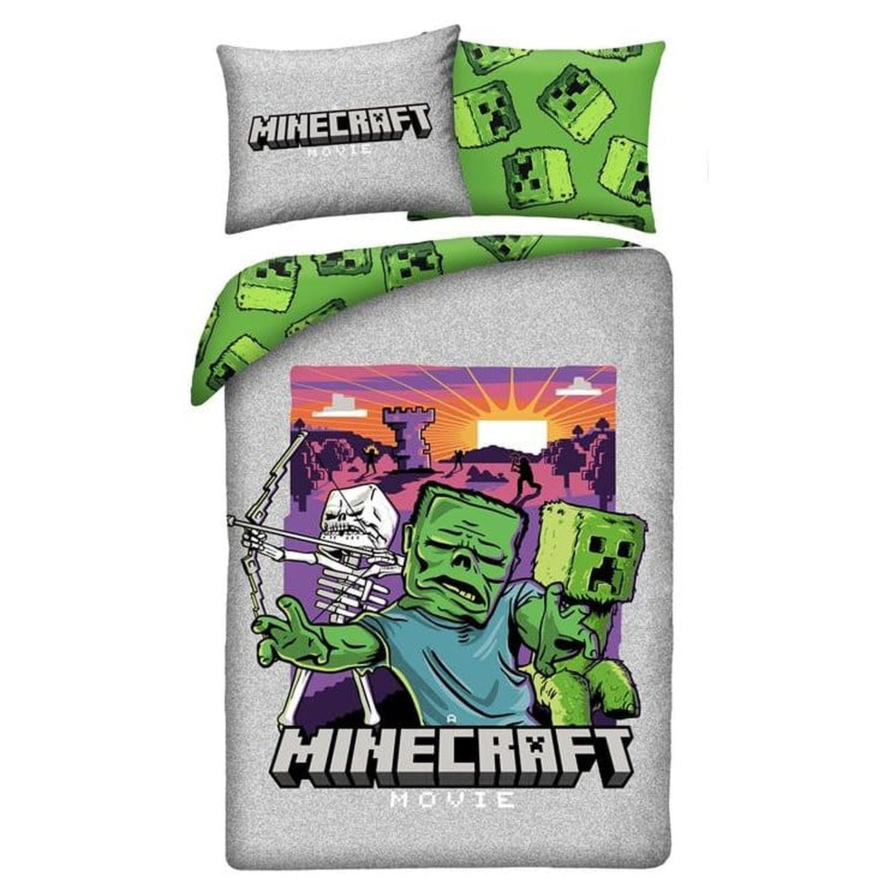 Immagine del prodotto Biancheria da letto Minecraft Movie Ver. 1 140 x 200 cm / 70 x 90 cm