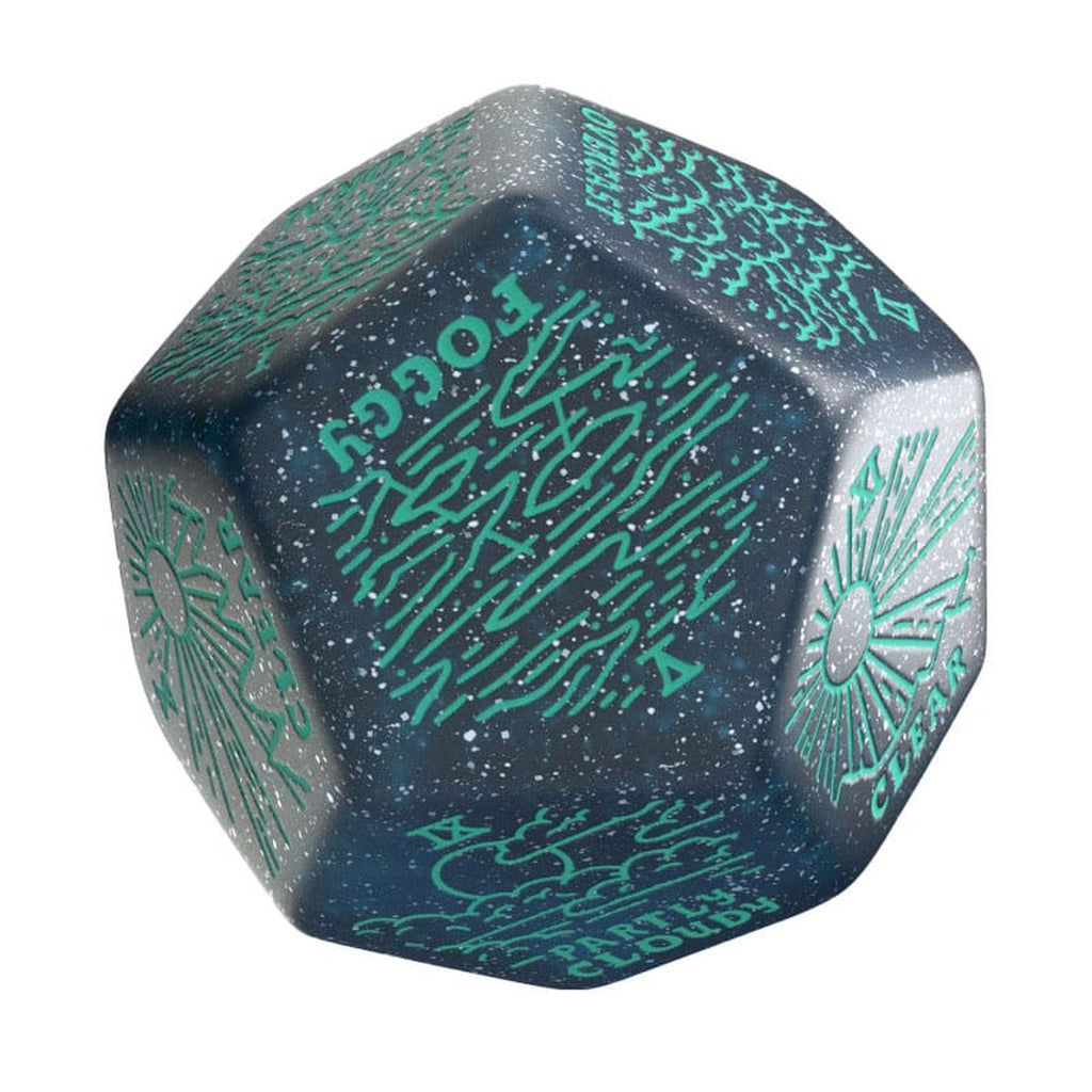 Image produit Viridian Dé Jumbo Weather Generator D12 Turquoise