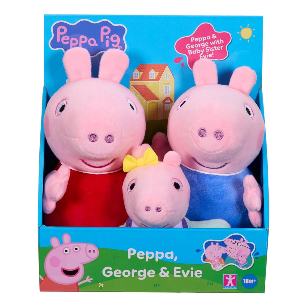 Immagine del prodotto Peppa Pig set di 3 peluche