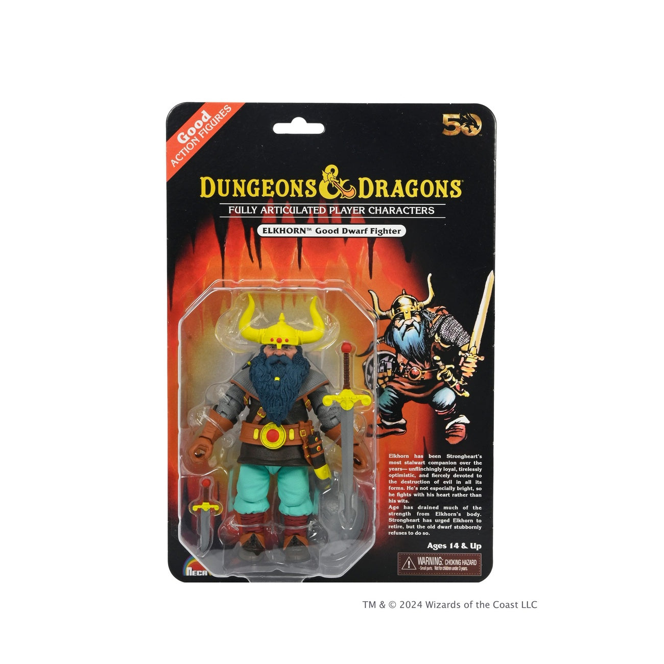 Image produit Figurine articulée Dungeons & Dragons 50th Anniversary Elkhorn sur blister 18 cm