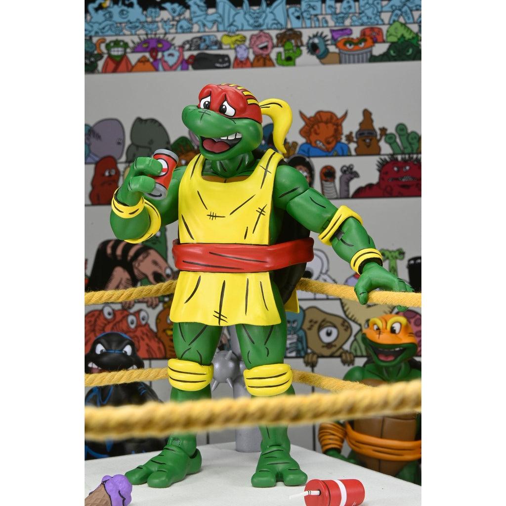 Immagine del prodotto Teenage Mutant Ninja Turtles (Archie Comics) Set di 4 action figure Stump Wrestling Turtles 18 cm