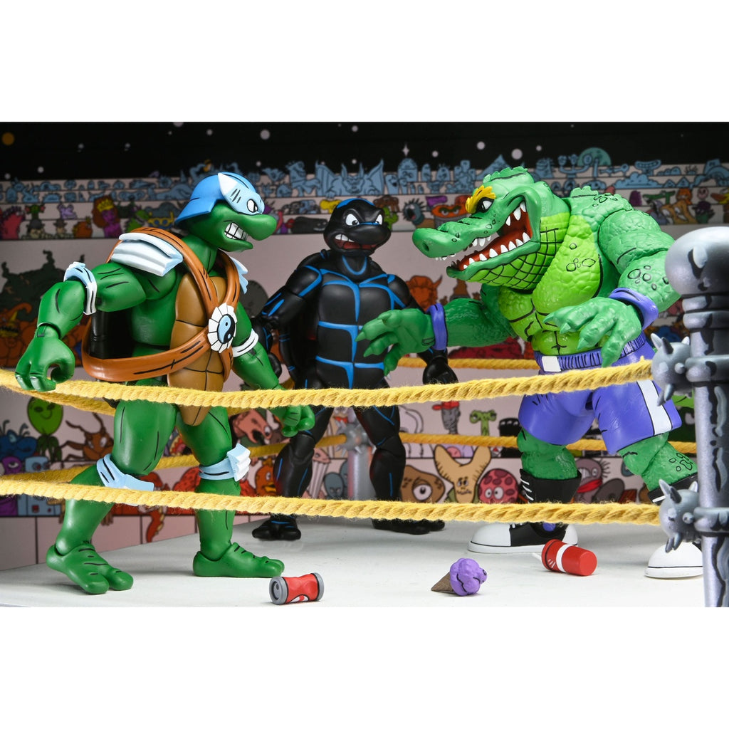 Immagine del prodotto Teenage Mutant Ninja Turtles (Archie Comics) Set di 4 action figure Stump Wrestling Turtles 18 cm