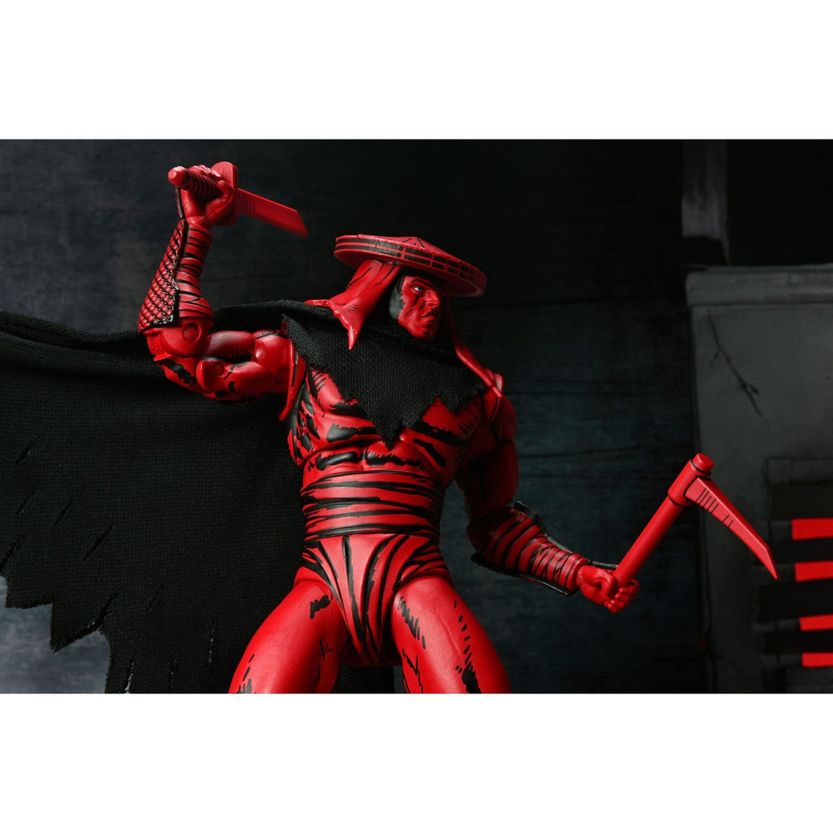 Produktbild Teenage Mutant Ninja Turtles (Mirage Comics) Actionfigur Red and Black Foot Assassin 18 cm