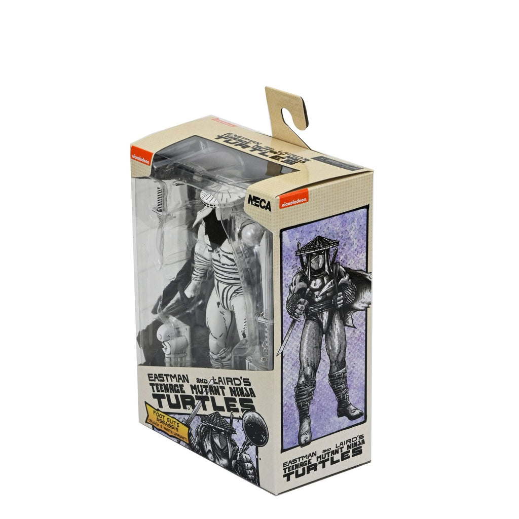 Image produit Figurine articulée Teenage Mutant Ninja Turtles Foot Assassin Noir et Blanc 18 cm