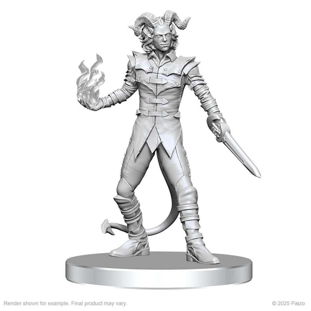 Immagine del prodotto Pathfinder Deep Cuts miniature non dipinte Vordine (Infantry Devil) & Pitborn Rogue