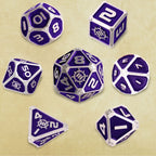 Image produit Enhance Tabletop Series Set de dés RPG métal violet (7)
