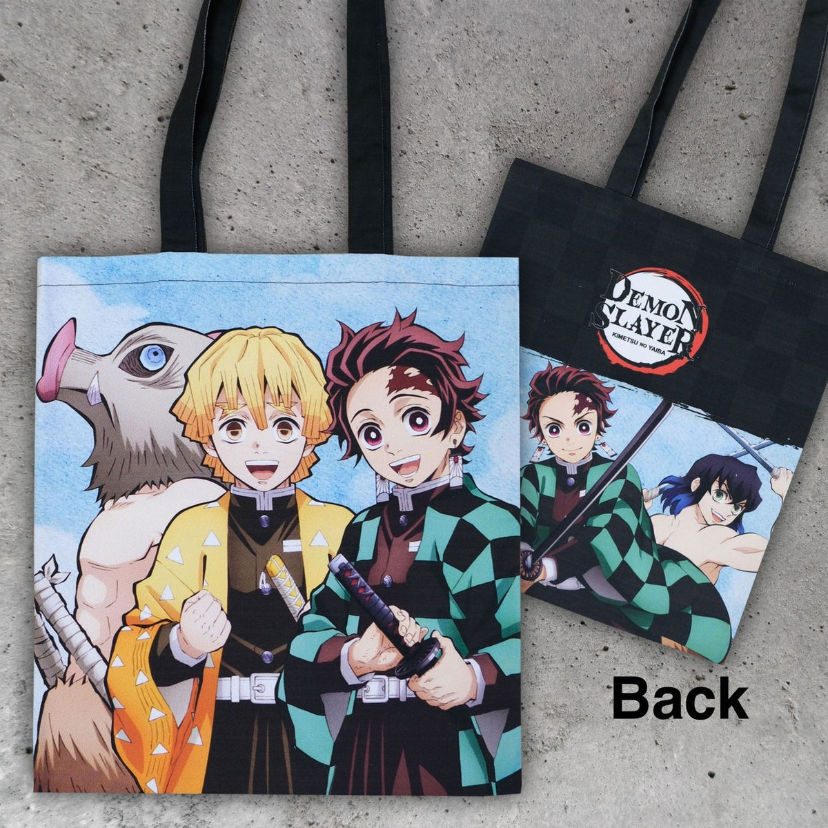 Image produit Demon Slayer: Kimetsu no Yaiba Sac cabas Inosuke, Zenitsu, Tanjiro