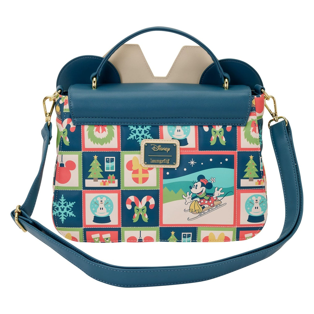 Image produit Disney by Loungefly Sac bandoulière Mickey and Minnie Holiday