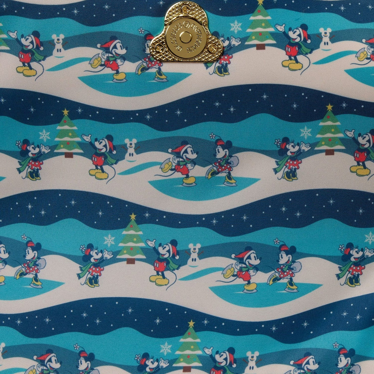 Image produit Disney by Loungefly Sac bandoulière Mickey and Minnie Holiday