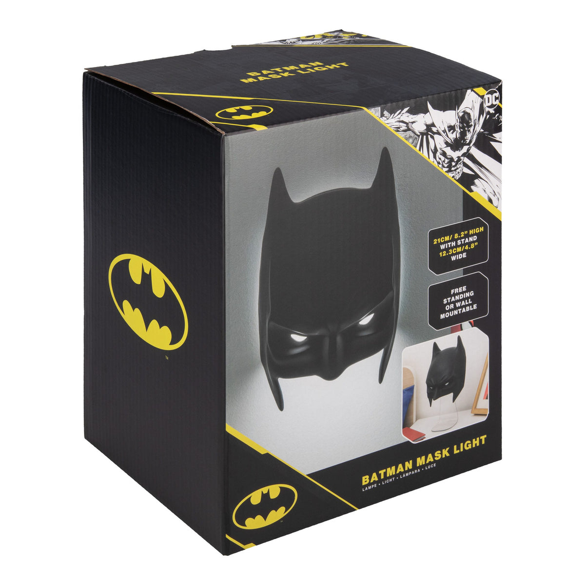 Produktbild DC Comics 3D LED Leuchte Batman Mask