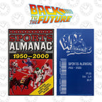 Produktbild Zurück in die Zukunft Metallbarren Sport Almanac Limited Edition
