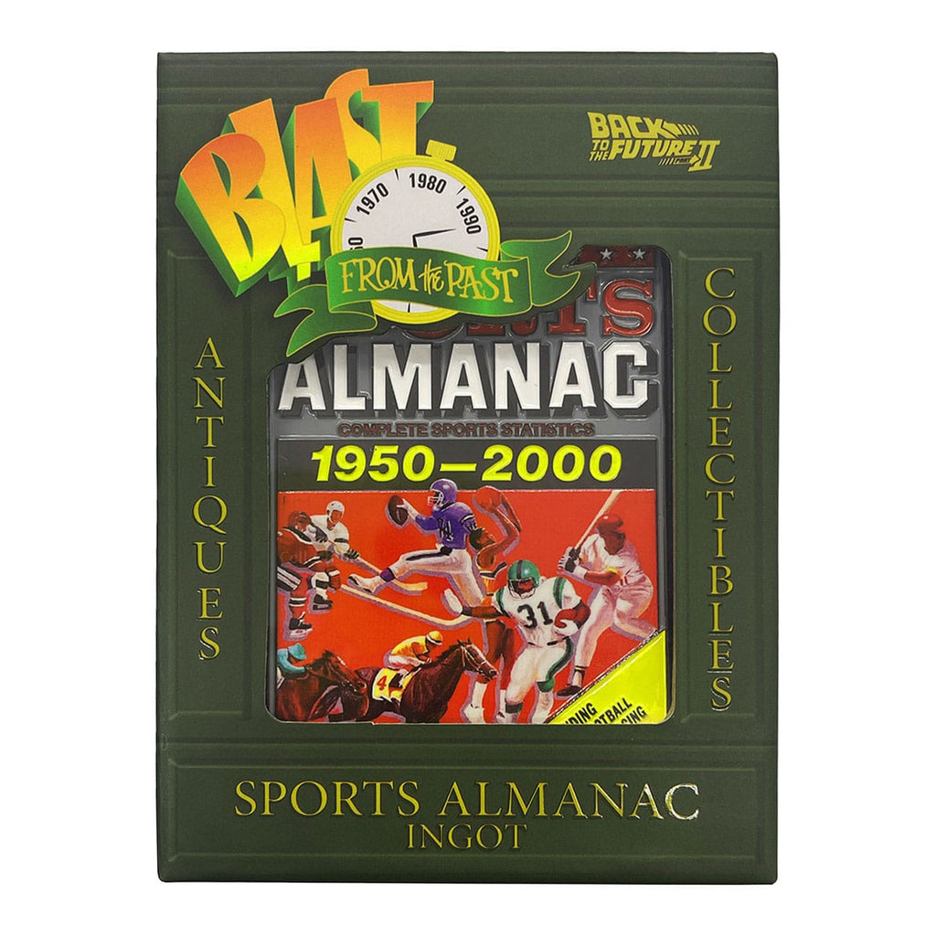 Produktbild Zurück in die Zukunft Metallbarren Sport Almanac Limited Edition