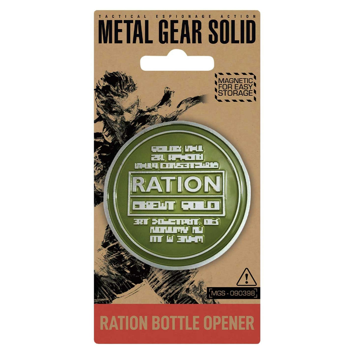 Immagine del prodotto Metal Gear Solid Apribottiglie Solid Ration 8 cm