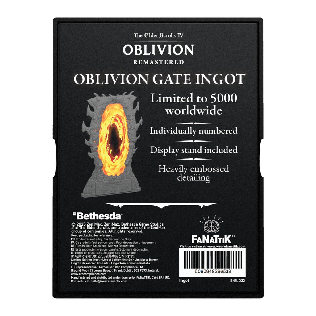Image produit The Elder Scrolls IV: Oblivion Lingot en métal Gates