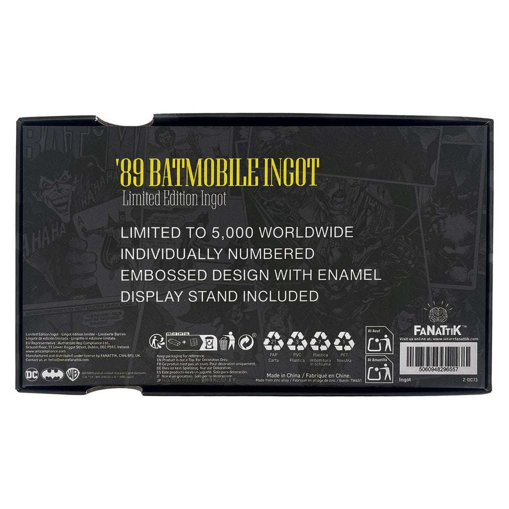 Product image DC Comics Metal Ingot Batman Batmobile XL Limited Edition