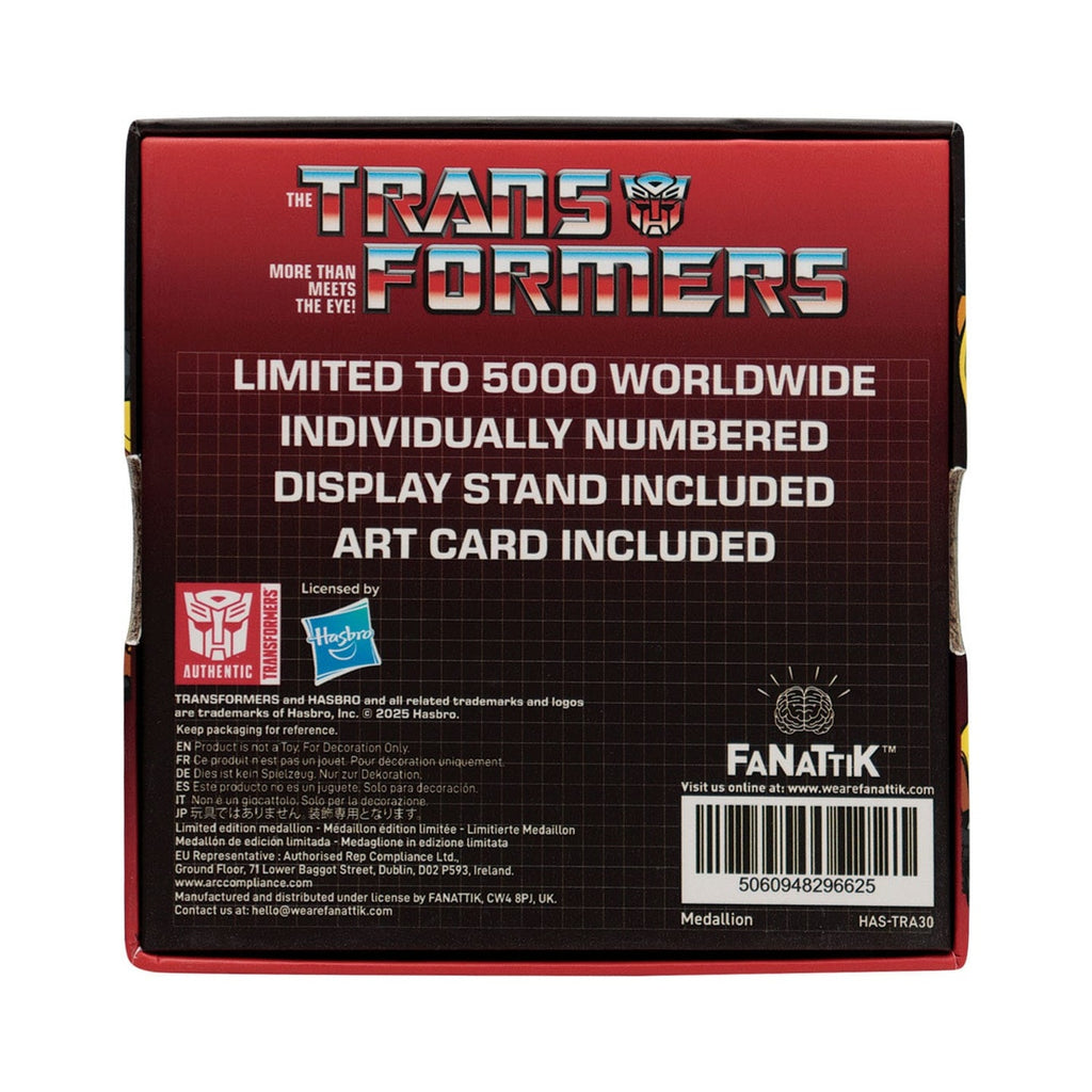 Produktbild Transformers Generation 1 Medaille Bumblebee Limited Edition