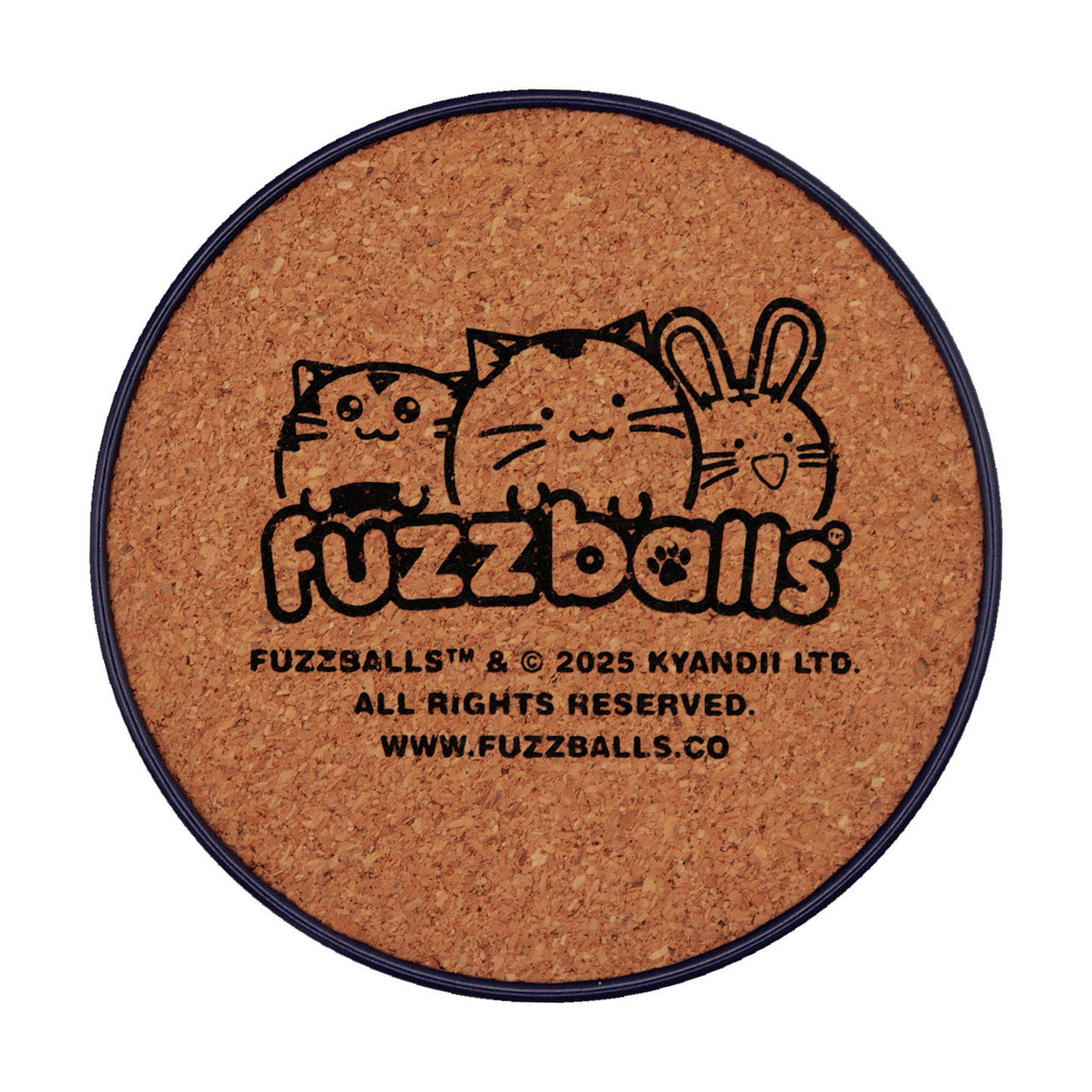 Product image Fuzzballs Coasters – Set of 4