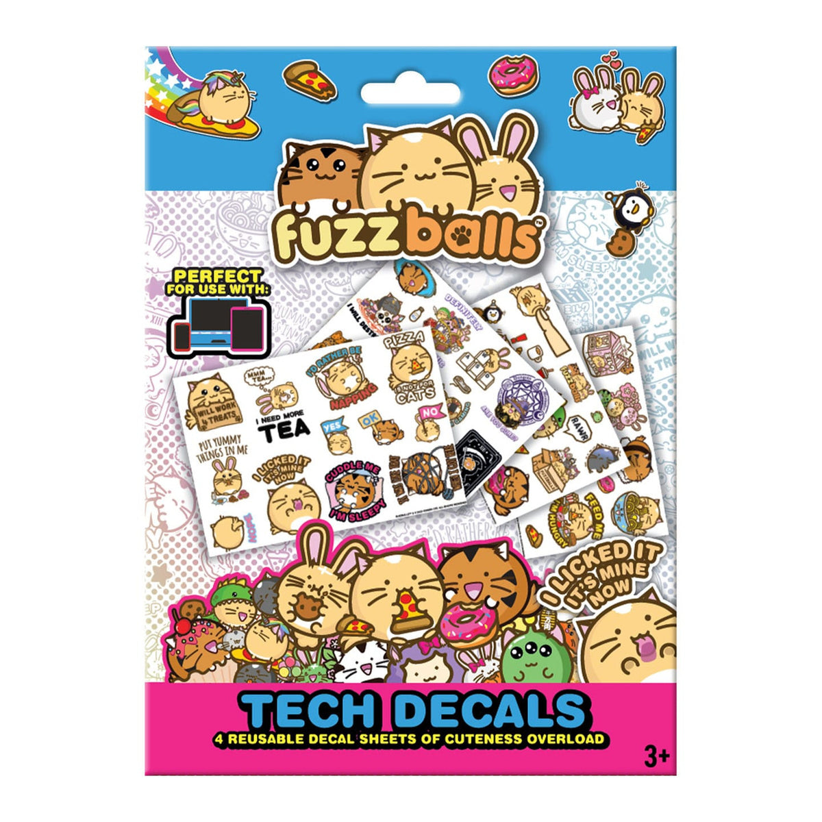 Product image Fuzzballs Tech Sticker Pack