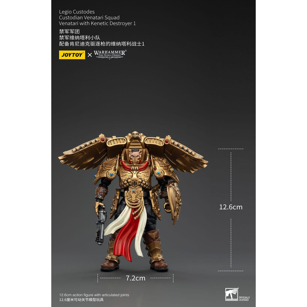 Immagine del prodotto Warhammer The Horus Heresy Action figure 1/18 Legio Custodes Custodian Venatari Squad Venatari con Kinetic Destroyer 1 13