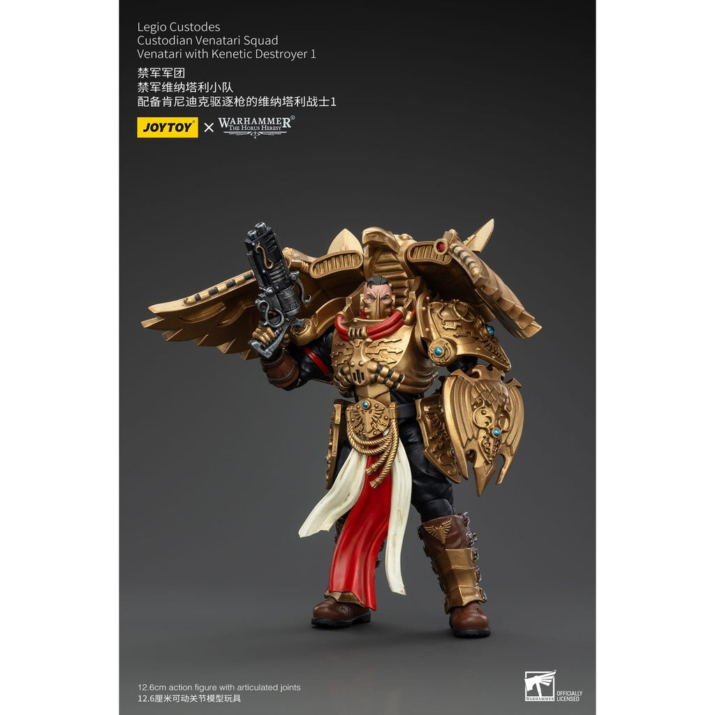 Immagine del prodotto Warhammer The Horus Heresy Action figure 1/18 Legio Custodes Custodian Venatari Squad Venatari con Kinetic Destroyer 1 13