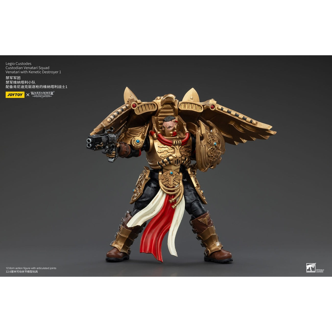Immagine del prodotto Warhammer The Horus Heresy Action figure 1/18 Legio Custodes Custodian Venatari Squad Venatari con Kinetic Destroyer 1 13