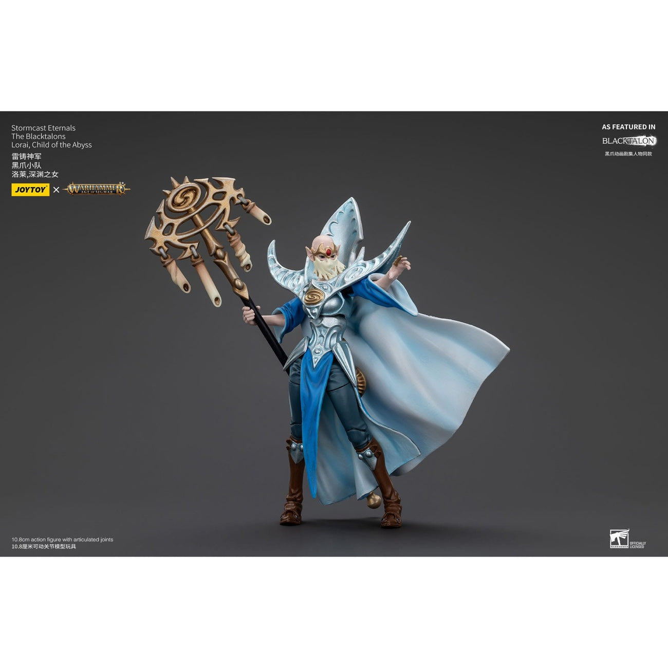 Image produit Warhammer Age of Sigmar figurine articulée Stormcast Eternals The Blacktalons Lorai Child of the Abyss 20 cm