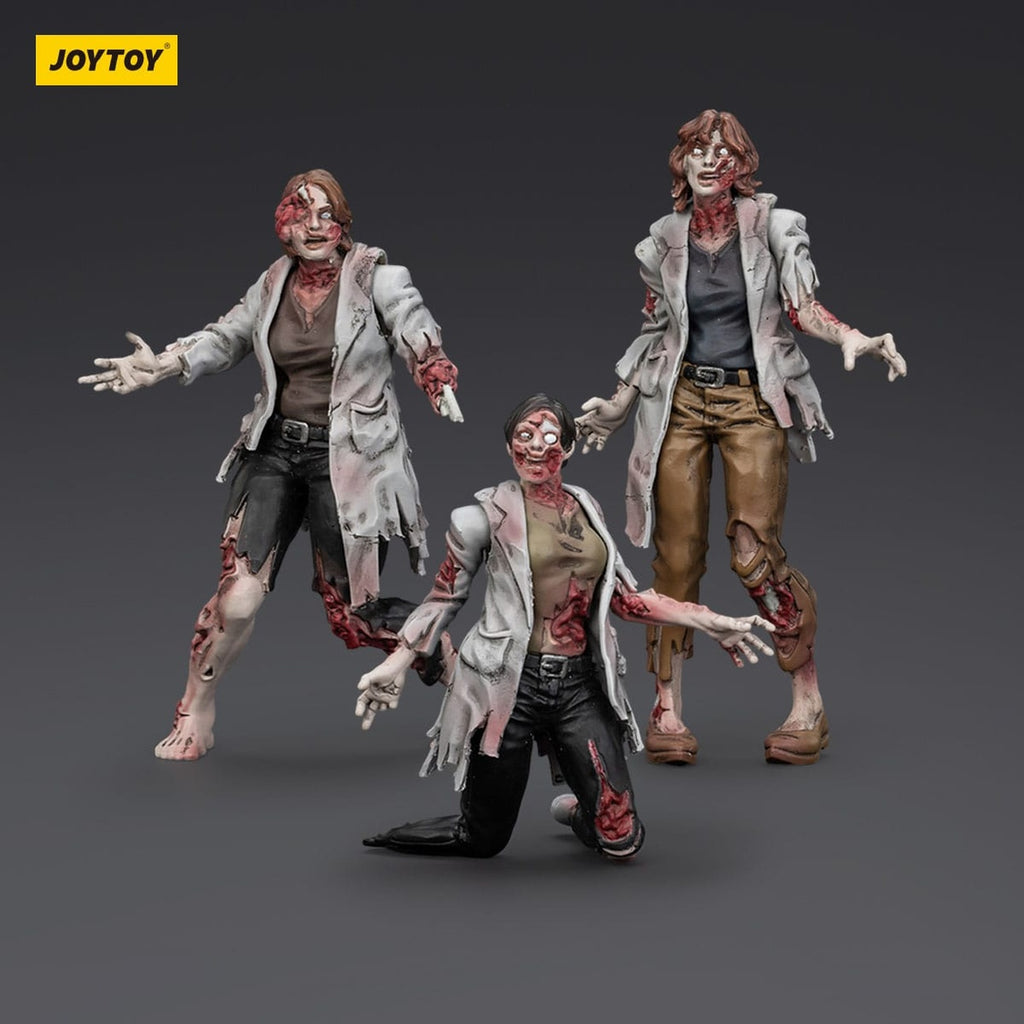 Image produit Zombie Dark Source Figurines d’action Pack de 3 Scientists (Femelles) 8 cm