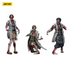Image produit Figurines Zombie Dark Source Pack de 3 Medics 8 cm