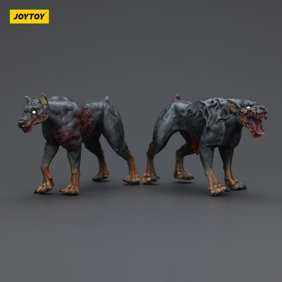 Image produit Zombie Dark Source figurines d’action pack de 2 Police Dogs 8 cm