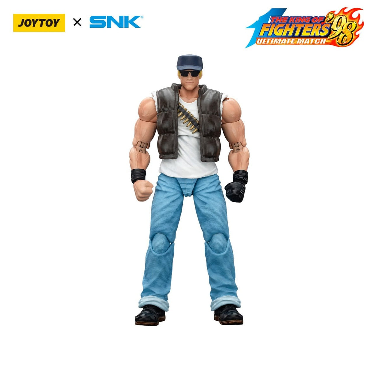Image produit The King Of Fighters '98 figurine articulée Hero Team Clark Still 12 cm