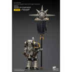 Produktbild Warhammer The Horus Heresy Actionfigur 1/18 lron Warriors Command Squad Chosen with Legion Standard 12 cm