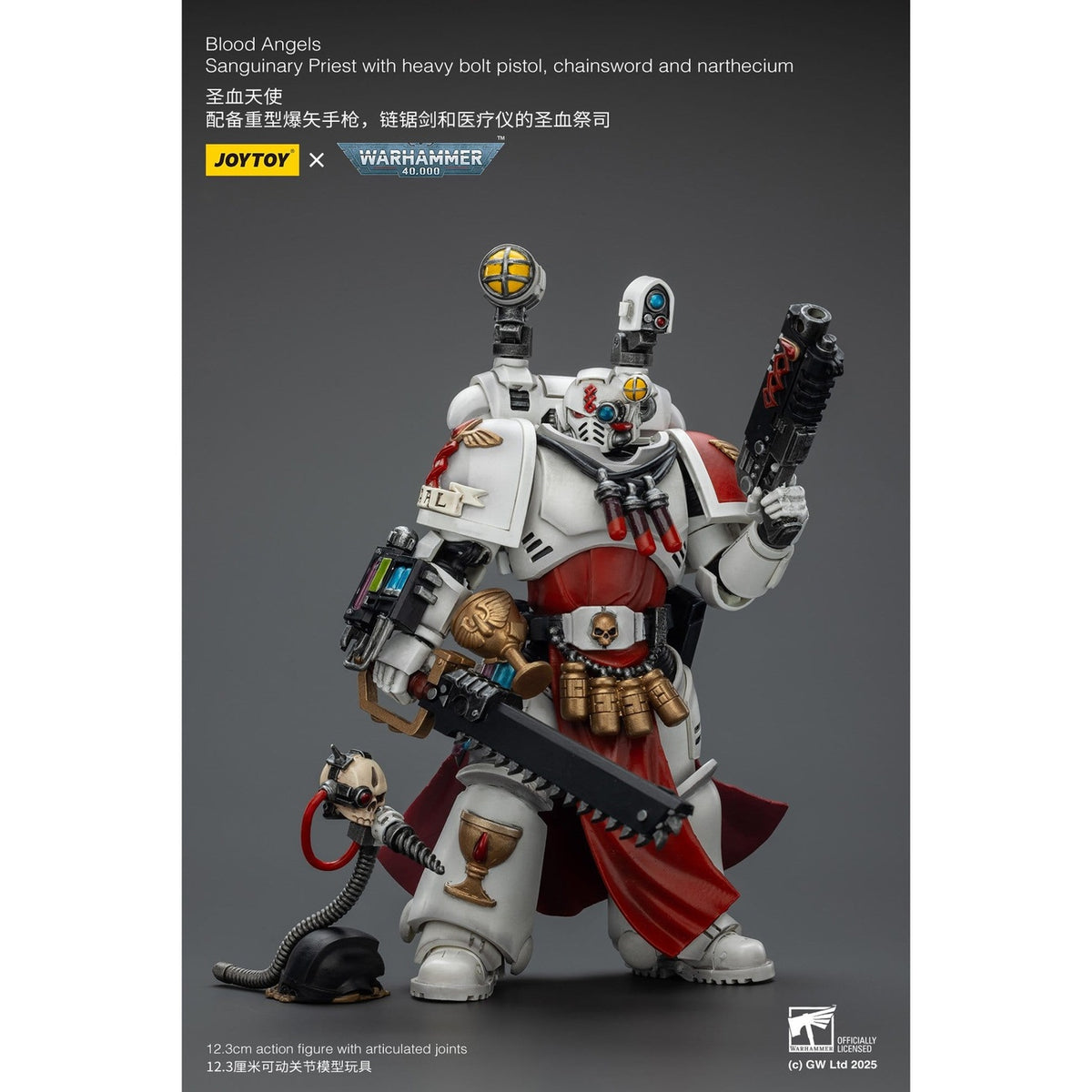 Image produit Warhammer 40 000 figurine articulée Blood Angels Sanguinary Priest 12 cm