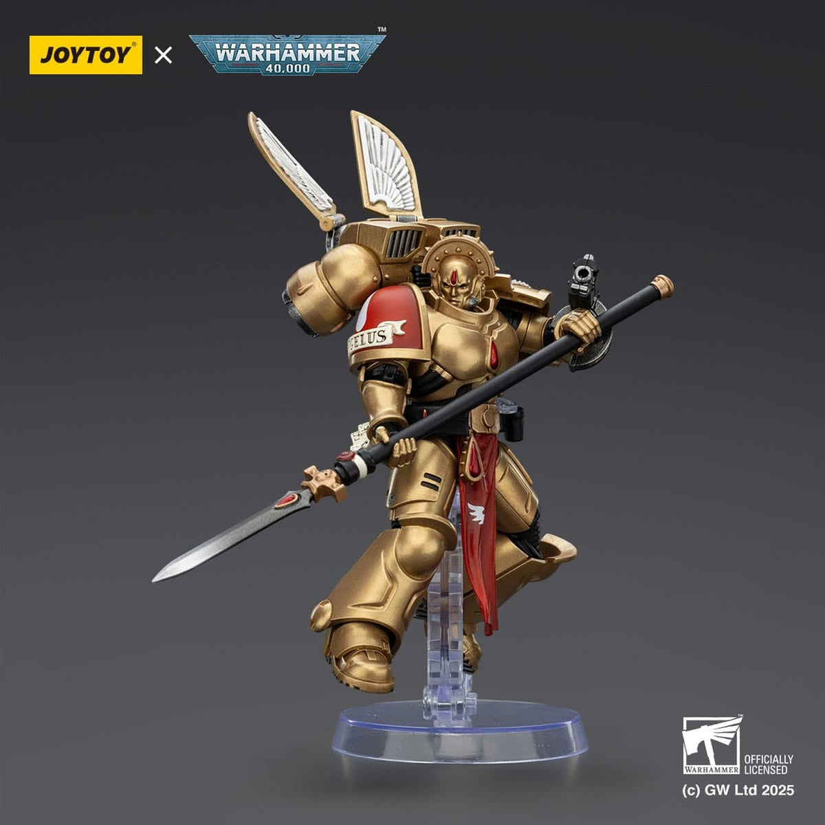 Immagine del prodotto Warhammer 40,000: Combat Patrol Blood Angels Action figure Sanguinary Guard 2 con Angelus Boltgun e Encarmine Spear 20 cm