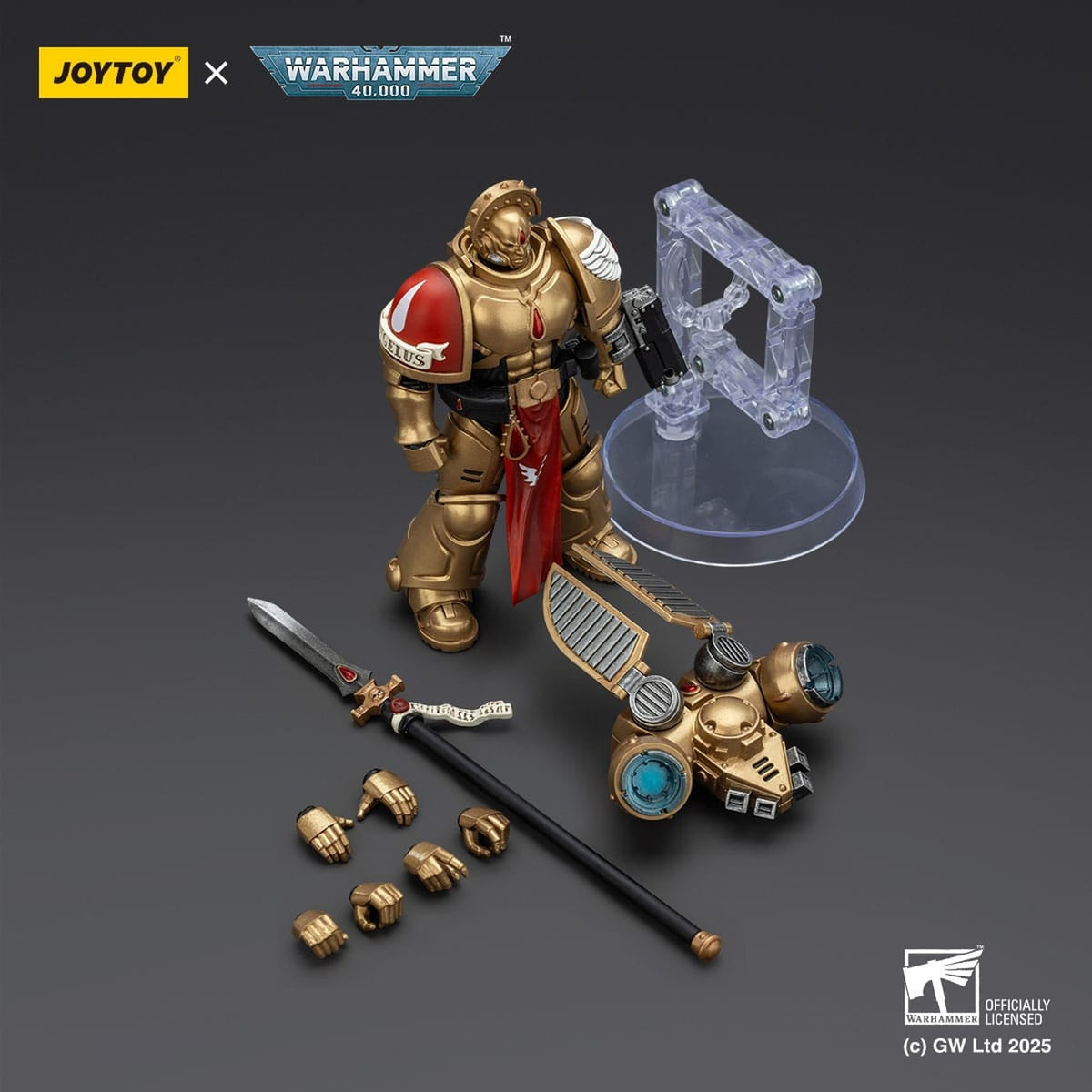 Immagine del prodotto Warhammer 40,000: Combat Patrol Blood Angels Action figure Sanguinary Guard 2 con Angelus Boltgun e Encarmine Spear 20 cm