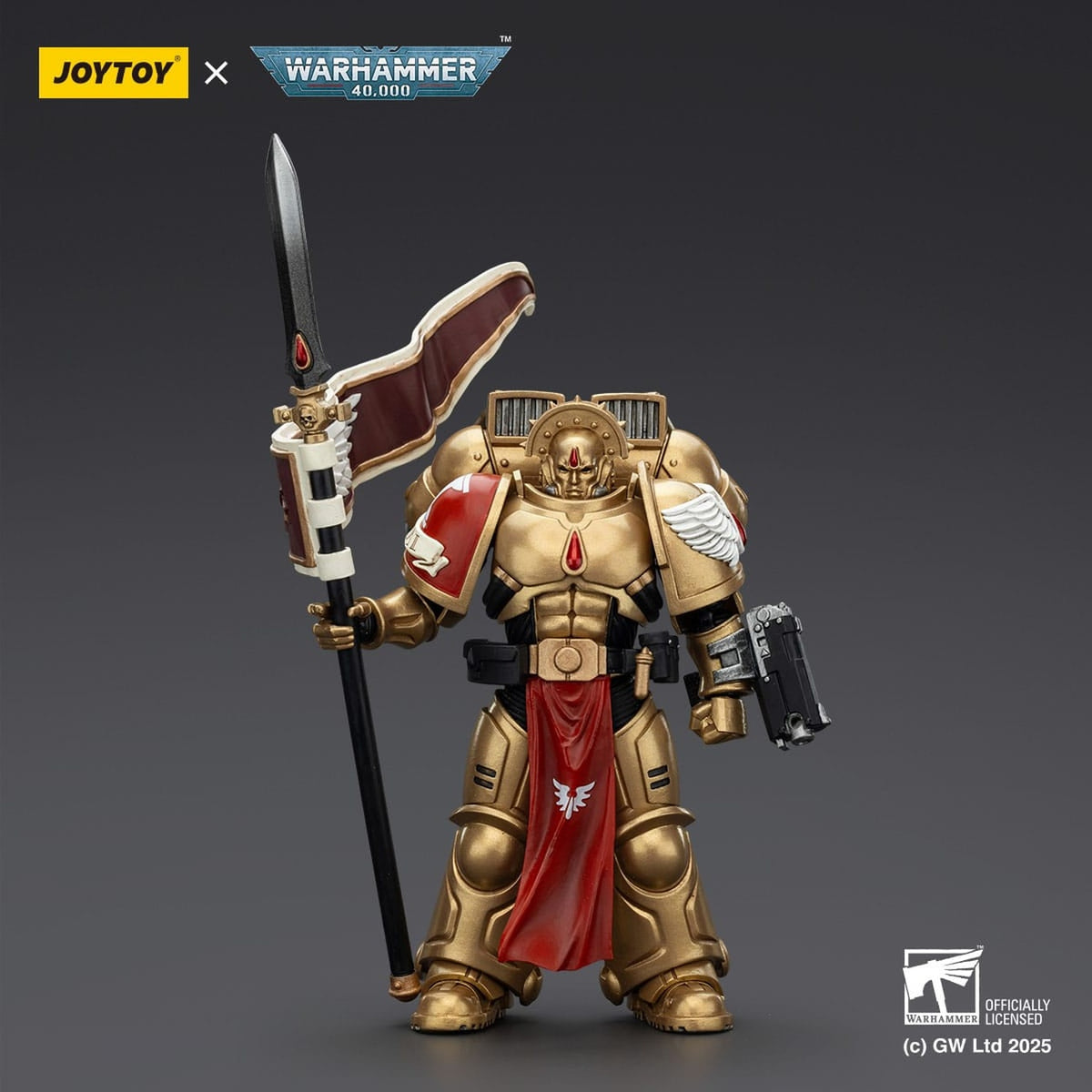 Image produit Warhammer 40,000 : Combat Patrol Blood Angels Figurine articulée Sanguinary Guard 3 avec Angelus Boltgun et Encarmine Spear 20 cm