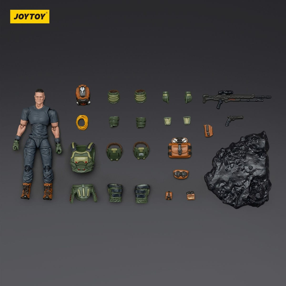 Immagine del prodotto Steel Ride Corps Dark Source action figure Assaulter Stephen 7 cm
